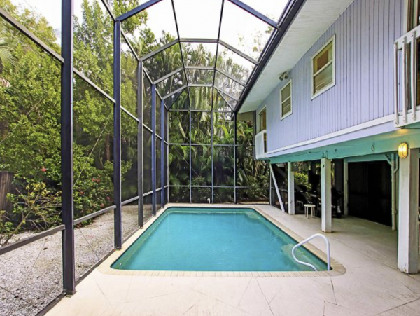 Captiva Home With Private Pool Three Bedroom Sleeps 8